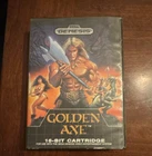 Sega Golden Axe Sega Genesis Game Cartridge with Case Manual Multiplayer