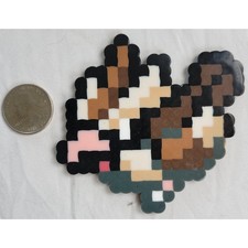 Pidgey Menu Icon Pokemon Perler Bead Pixel Art