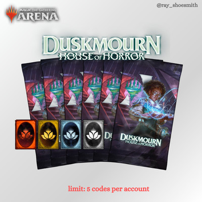 Magic Arena Code 6x Duskmourn booster