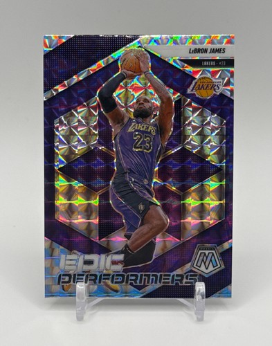 2024-25 Panini Mosaic NBA LeBron James Epic Performers Prizm #2