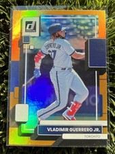 2022 Panini Donruss Baseball Holo Orange #113 Vladimir Guerrero Jr 