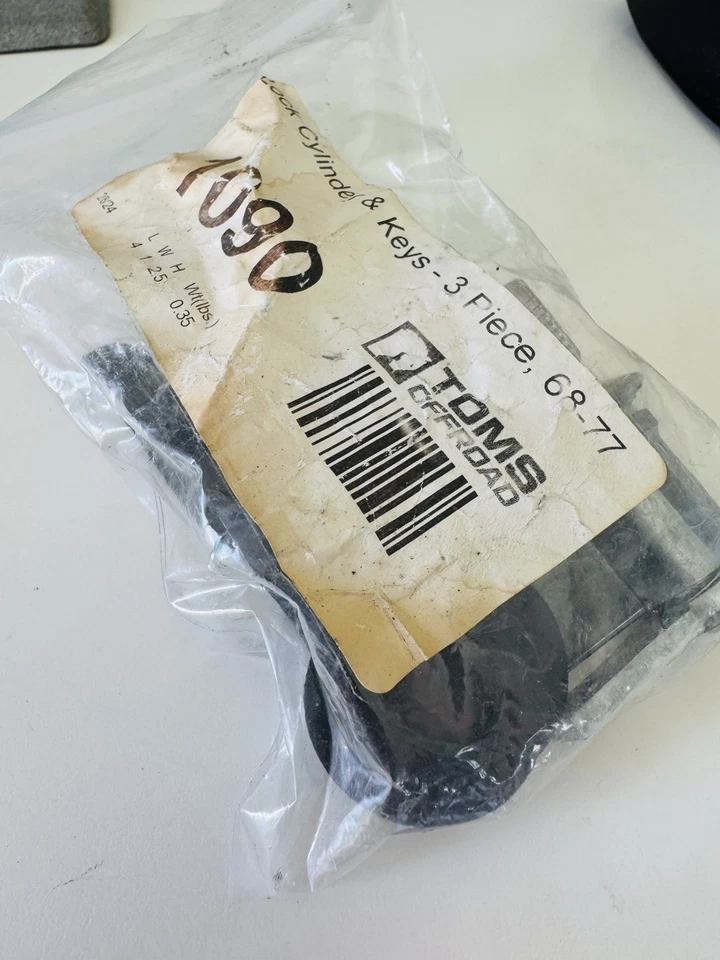 Juego de cerradura de puerta y encendido con llaves Ford Bronco 1090 1968-1977 Foto 2 de 2