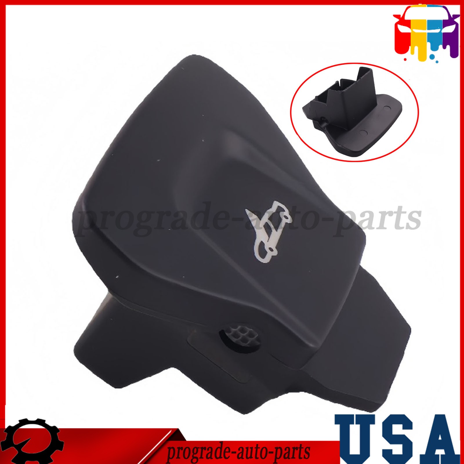NEW 13M0434CP Black Right Side Door Control Switch Button Fit McLaren 570S 600LT