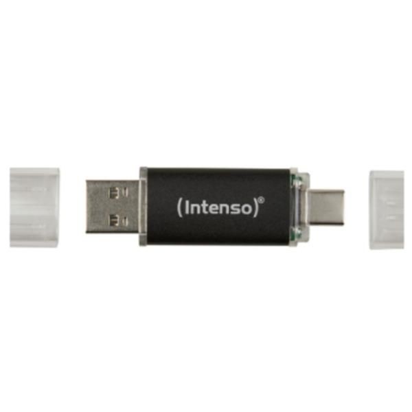 3539470 Intenso USB 16GB TWIST LINE 3.2 Gen1+USB-C Anthracite - Immagine 3