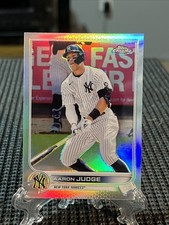Aaron Judge 2022 Topps Chrome refractor  #99 New York Yankees