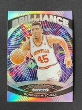 Donovan Mitchell 2024 Panini Prizm Draft Picks Brilliance Silver Prizm #16