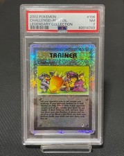 2002 Pokemon Legendary Collection Challenge! Reverse Holo Trainer PSA 7 NM #106 on eBay