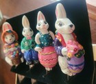 Christopher Radko Ceramic Vtg Pate Knives Easter Bunny Spring Cheese Spreaders — photo 5