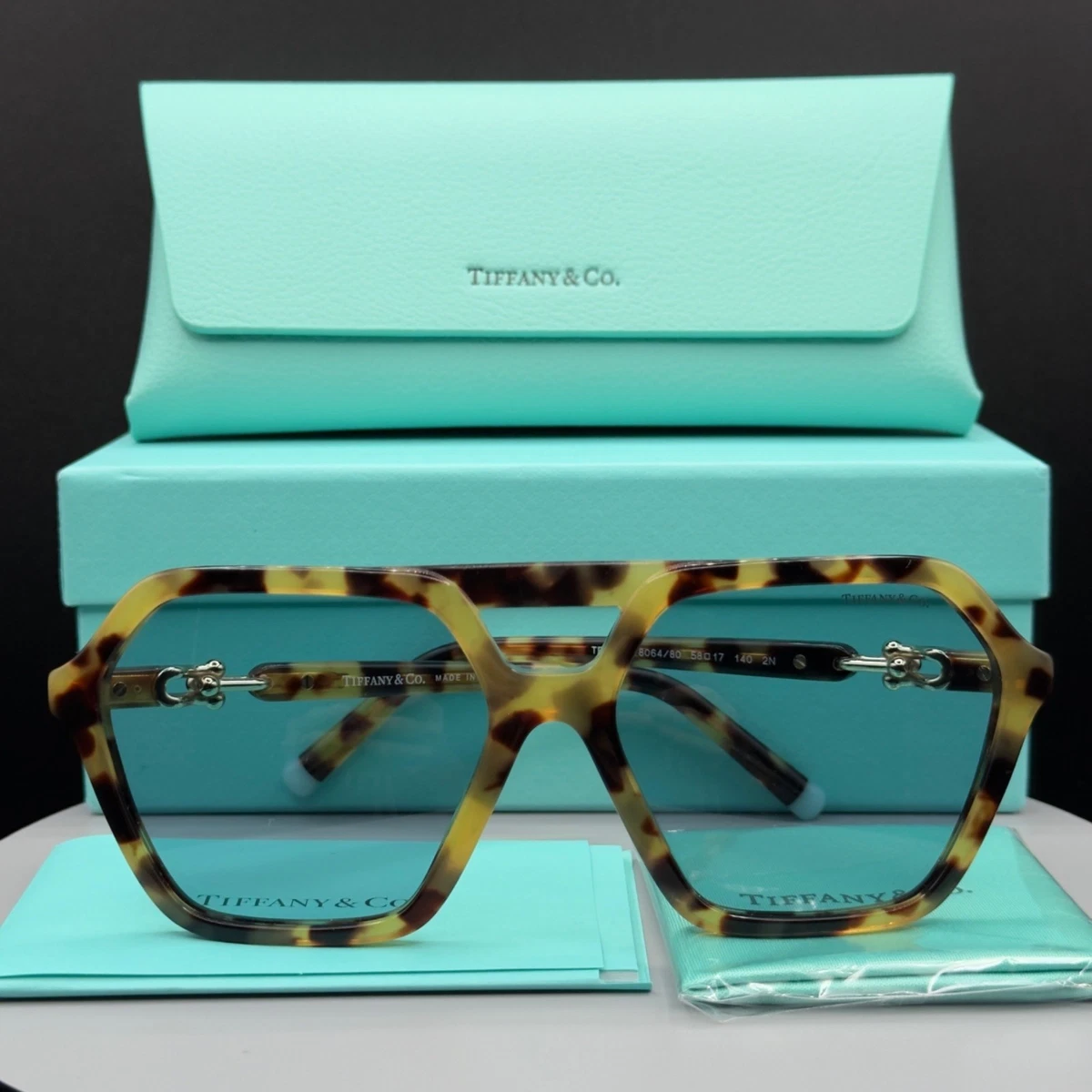 Tiffany & Co. Designer Plastic Frame Sunglasses for Women  display picture 3