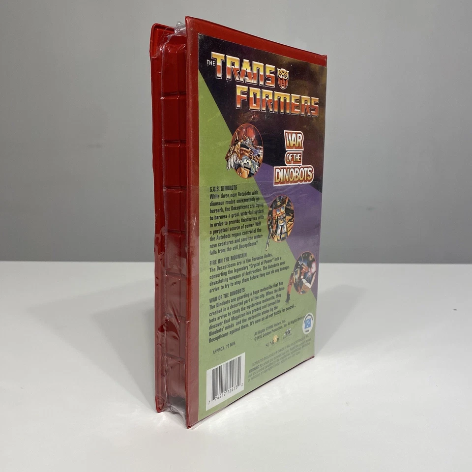 Transformers VHS War of the Dinobots Rare Vintage Animated Movie 1995 Sealed - Image 4 of 4