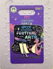 Disney Figment EPCOT International Festival of the Arts 2026 Pin Limited Release