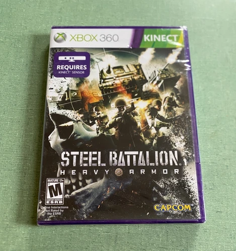 New! Steel Battalion Heavy Armor Kinect Microsoft Xbox 360 Sealed - Ships Free