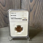 1941 D 1C NGC MS 64 RD 1C Penny