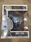 Funko Pop! Deluxe: Game of Thrones - Night King on Throne (Metallic) - Damaged