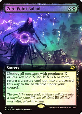 MTG - Zero Point Ballad - Extended Art - Foil - Edge of Eternities - Magic