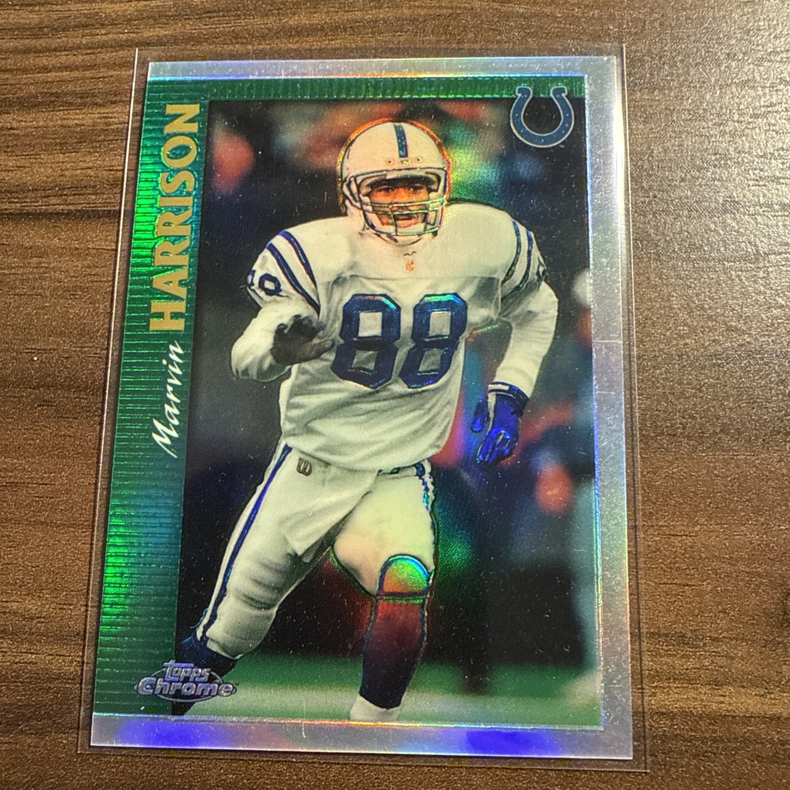1997 Topps Chrome  Indianapolis Colts Marvin Harrison #119 Refractor