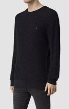 Men AllSaints Sweater Black 38 / M / 46 #4WG5