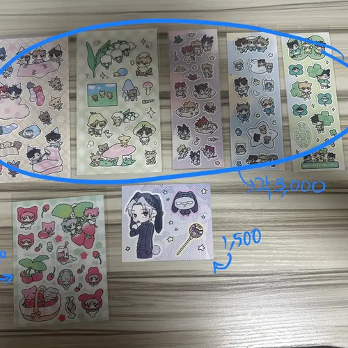 Gothic Sticker Set - Unique & Limited Edition