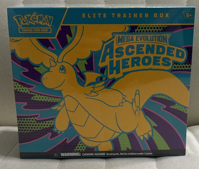 Pokémon TCG: Mega Evolution Ascended Heroes Elite Trainer Box SEALED