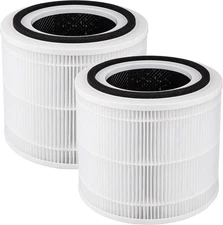 2-Pack Replacement Filters Compatible with Puroair 240 Air Purifier, 3-in-1