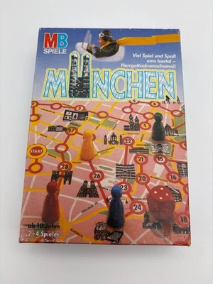 München - Viel Spiel und Spaß ums Isartal, MB Spiele Städtespiel 1987 - Bild 1 von 4
