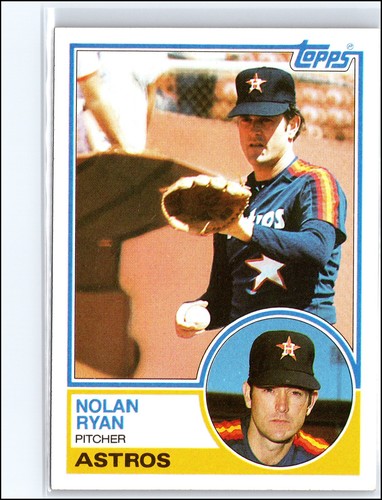 Nolan Ryan 1983 Topps #360 Houston Astros
