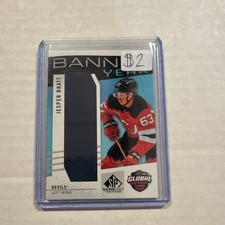 Upper Deck SP Game Used Banner Year Relic #BYGSC-JB Jesper Bratt Devils NHL