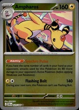 Pokemon Ampharos 29/86 Chaos Rising Reverse Holo LP CHORISO