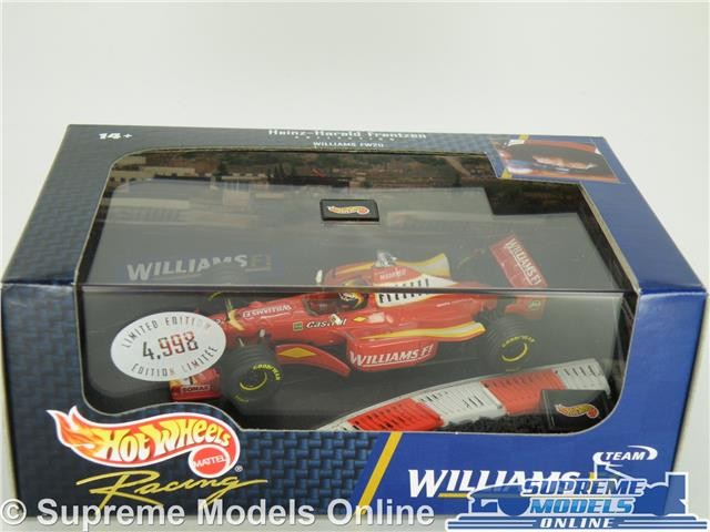 HOTWHEELS WILLIAMS FW20 FORMULA ONE MODEL CAR FRENTZEN F1 1:43 SIZE 22806 R0