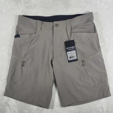 Beyond Clothing  Ventum Cargo Shorts Men's Medium Gray Beige Utility Outdoor NWT