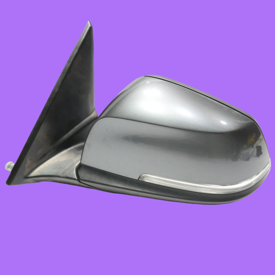 🟩13-15 BMW X1 Left Driver Side View Mirror Power Without Memory
