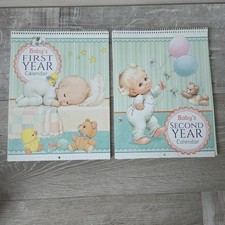 Vintage Current Morehead Baby's 1st & 2nd Year Spiral Calendar Record Book New