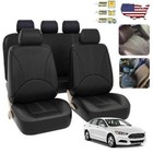 For Audi Q3 Q5 Q6 Q7 A3 A4 A5 A6 5-Seat Full Coverage PU Leather Car Seat Covers