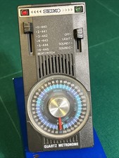 EXCELLENT TESTED Fully Functional SEIKO QUARTZ METRONOME SQM-359 w/ Case  Box