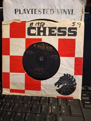 BO DIDDLEY IM A MAN CHESS EP  JUMPS ONCE ON TITLE TRACK OTHERWISE VG-  7'' VINYL