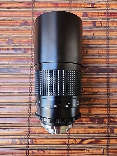 RMC TOKINA 500mm 1:8 MIRROR TELEPHOTO LENS M/XG MINOLTA MOUNT, LENS SHADE & CAPS - Picture 6 of 11
