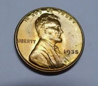 BU Red 1935 Lincoln Wheat Cent!