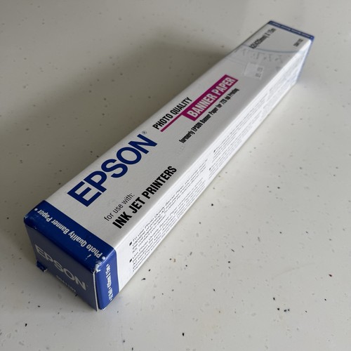 EPSON Bannerpapier in Fotoqualität 420 mm x 15 m Rolle 720 dpi Druck. New old stock - Bild 2 von 5