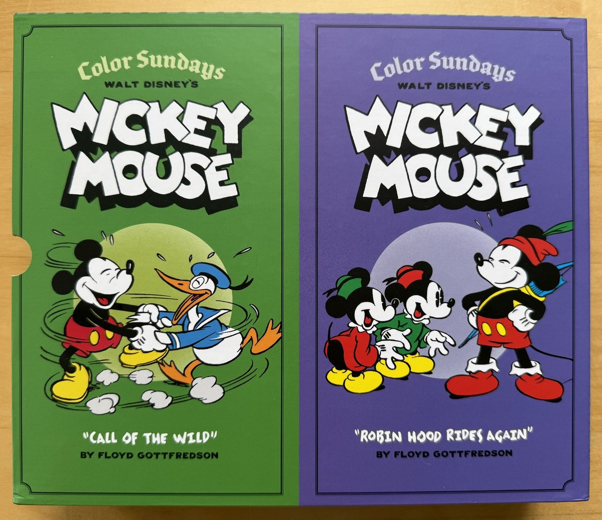 Walt Disney's Mickey Mouse Color Sundays Gift Box Set by Floyd