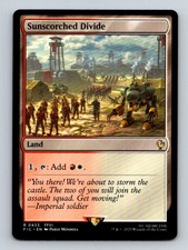 #433 Sunscorched Divide 2025 Final Fantasy Commander Rare