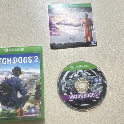 Ubisoft Watch Dogs 2 Microsoft Xbox One Game Disc w/ Case Manual Included M