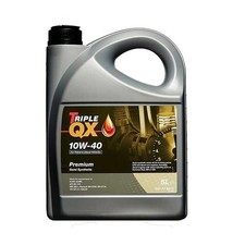 Premium Car Engine Oil 5L 5 Litre 10W40 Semi Synthetic - Triple QX TQX 521776011 4.93 per litre