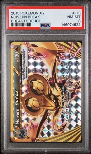 Noivern BREAK graded PSA 8 for sale on eBay