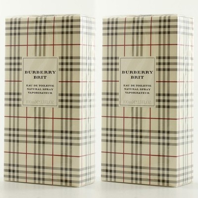 2x Burberry Brit for Her EDT 100ml