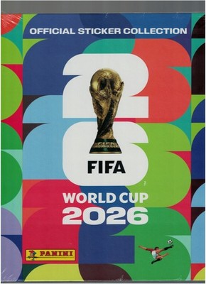 Panini FIFA World Cup 2026 Official Sticker Collection Hardcover Album. OVP !