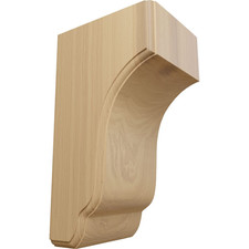 Ekena Millwork Cor04X05X10Cpch Capistrano Mission Wood Corbels 4 3/4W X 5 1/2D