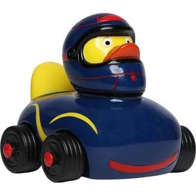 RaceDuck dunkelblau Rennauto Quietscheente Badeente Red Bull Sportente Ducks on 