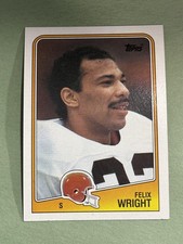 Felix Wright Rookie 1988 Topps Cleveland Browns #101 MM628