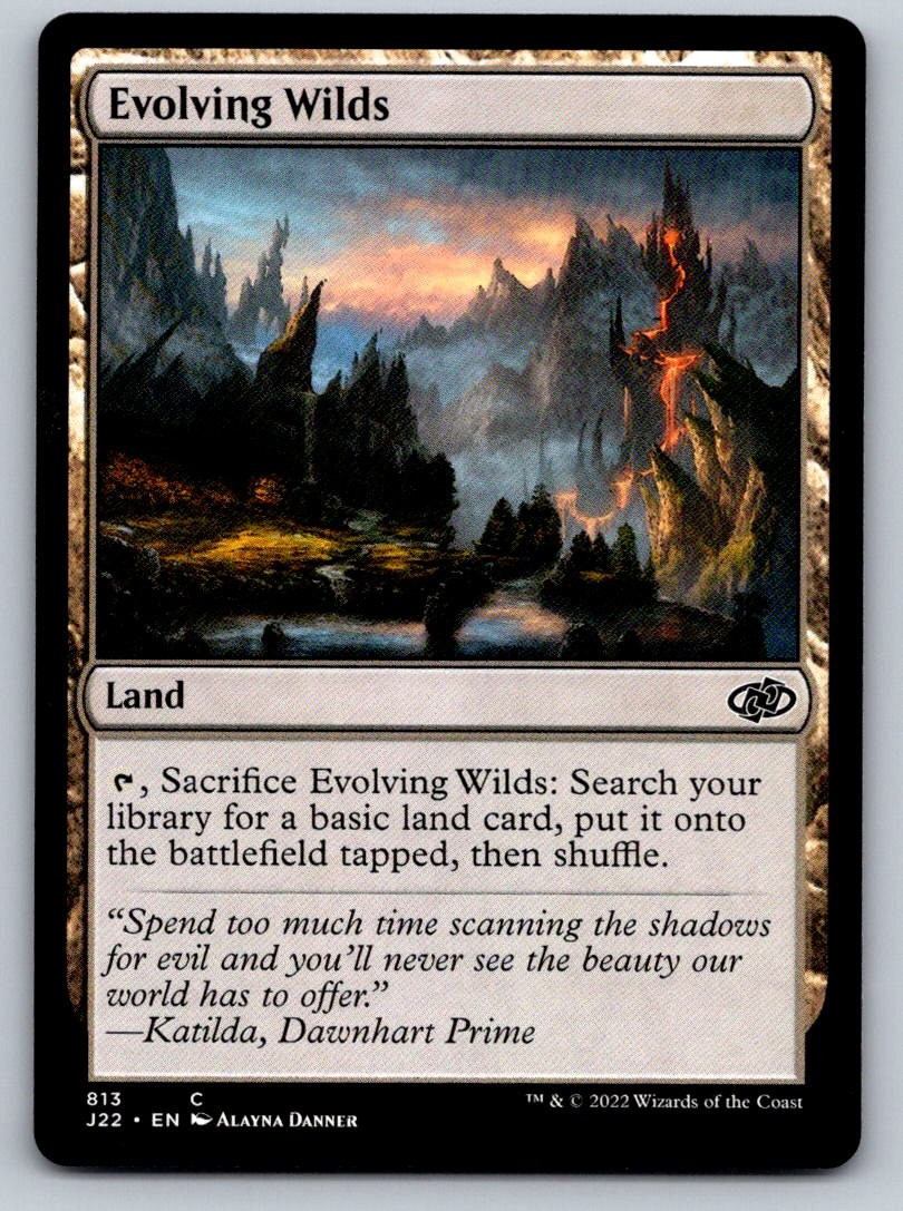 Evolving Wilds [J22 - 813] Near Mint