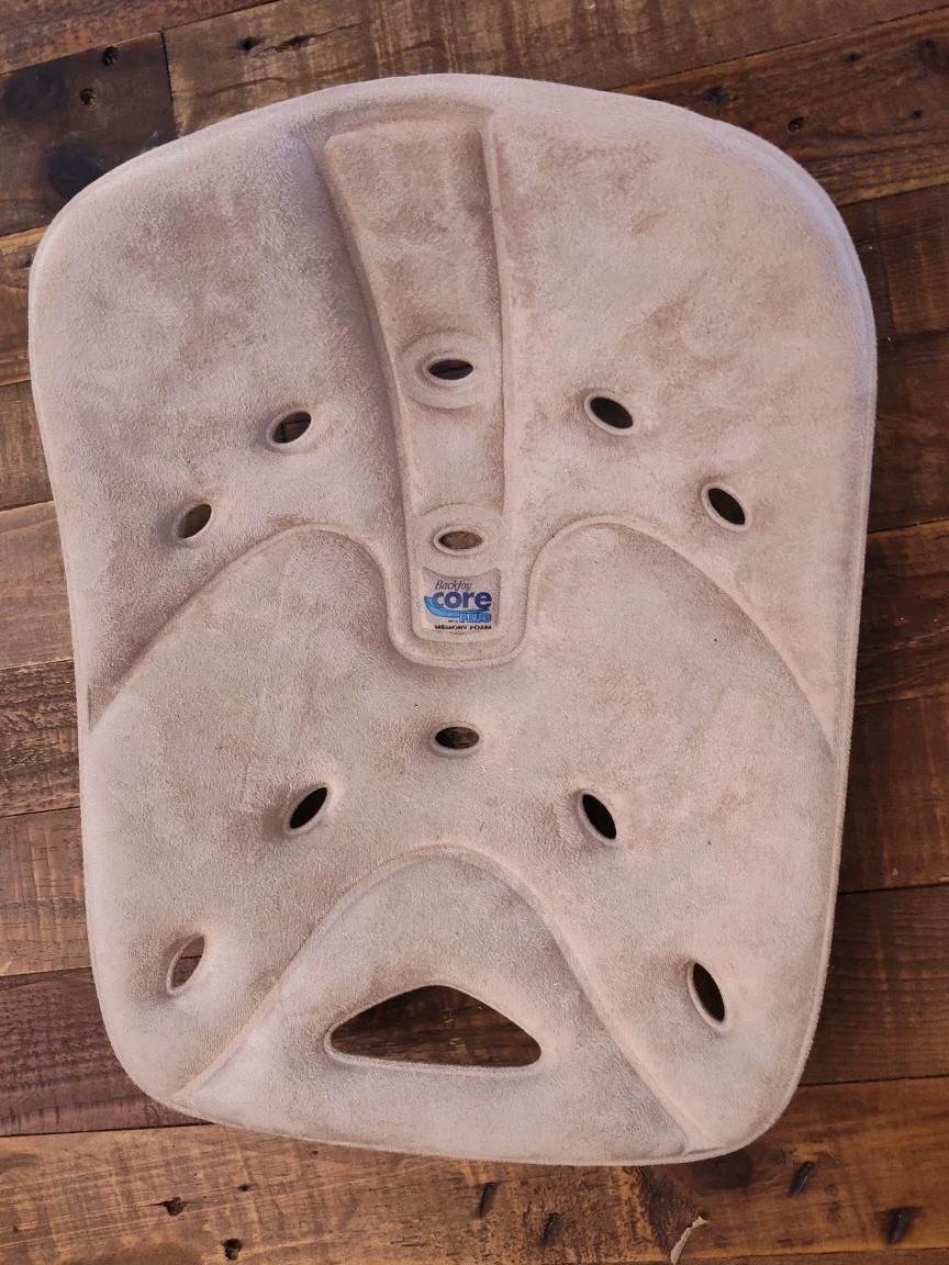 Back Joy Sit Smart Core Posture Seat Lower Back Pain Lumbar Relief #124